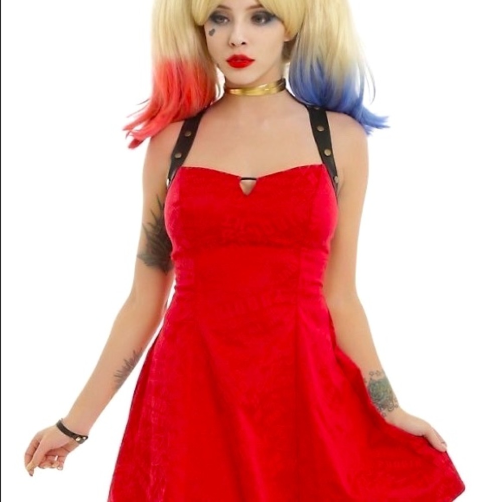 Red Harley Quinn Dress 👗